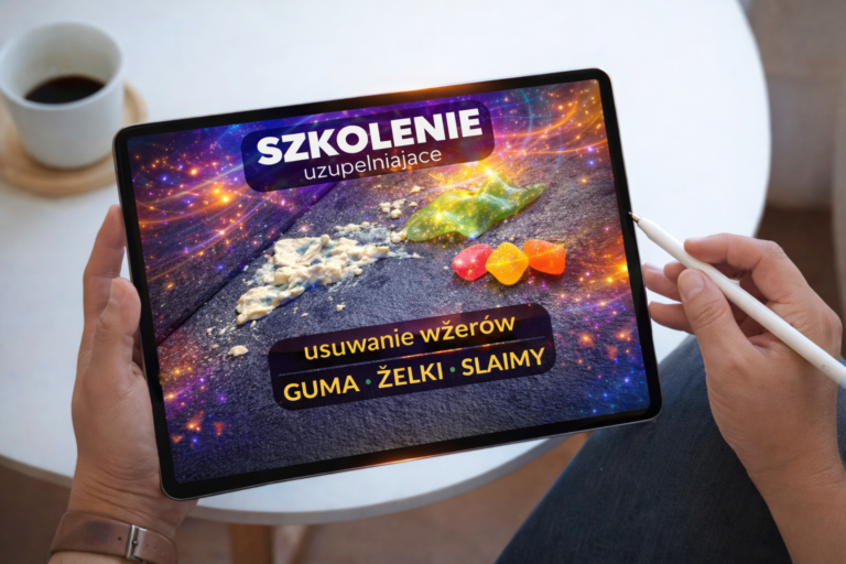 Usuwanie Wżerów z Gumy, Żelków i Slajma – Szkolenie Uzupełniające