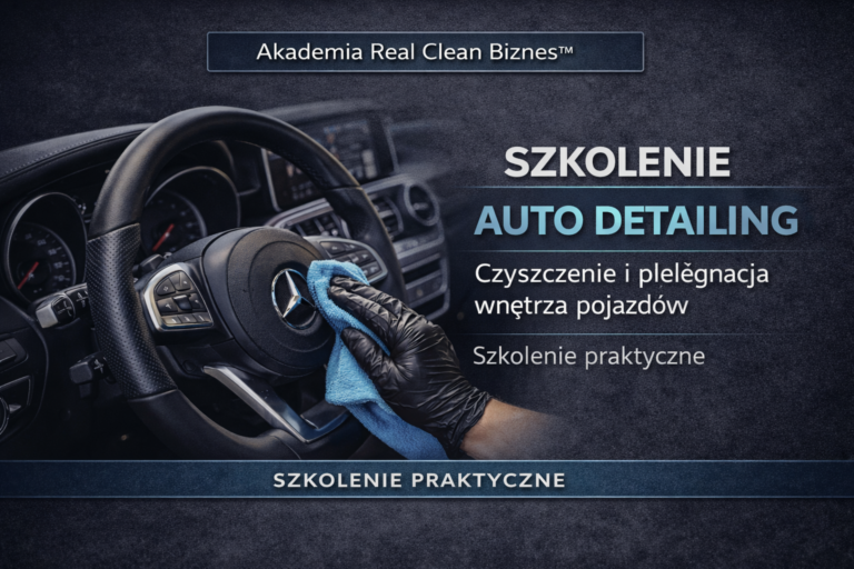 Szkolenie Auto Detailing | Akademia Real Clean Biznes™