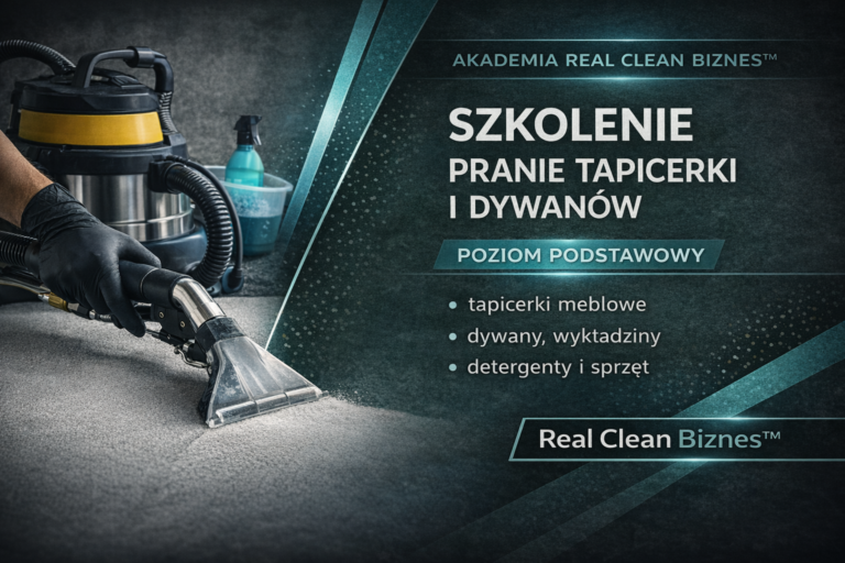 Szkolenie Pranie Tapicerki i Dywanów Poziom PODSTAWOWY