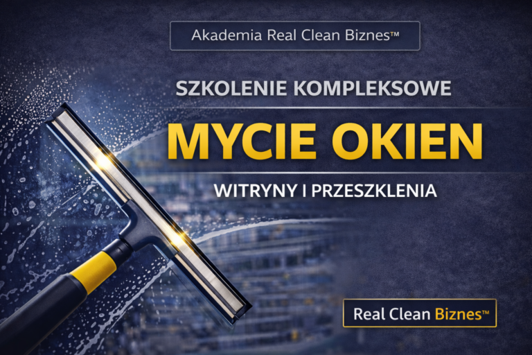 Kompleksowe szkolenie Mycie Okien i Przeszkleń